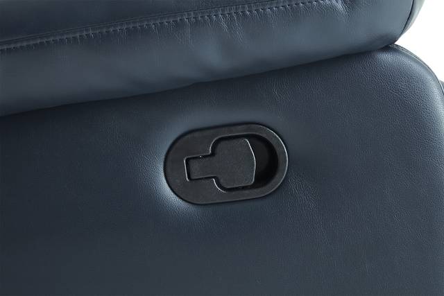Annaika Dark Blue Glider Recliner - Thumbnail - Image 23