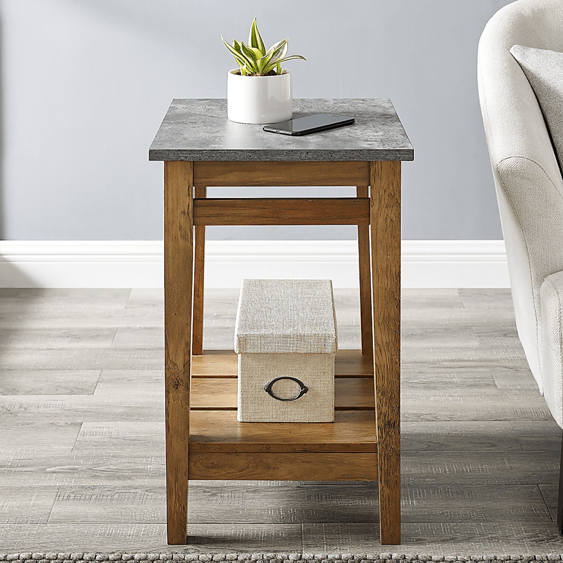 Annandale Barnwood End Table - Image 5