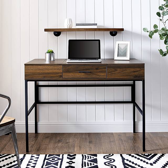Annavoy Walnut Desk - Thumbnail - Image 4