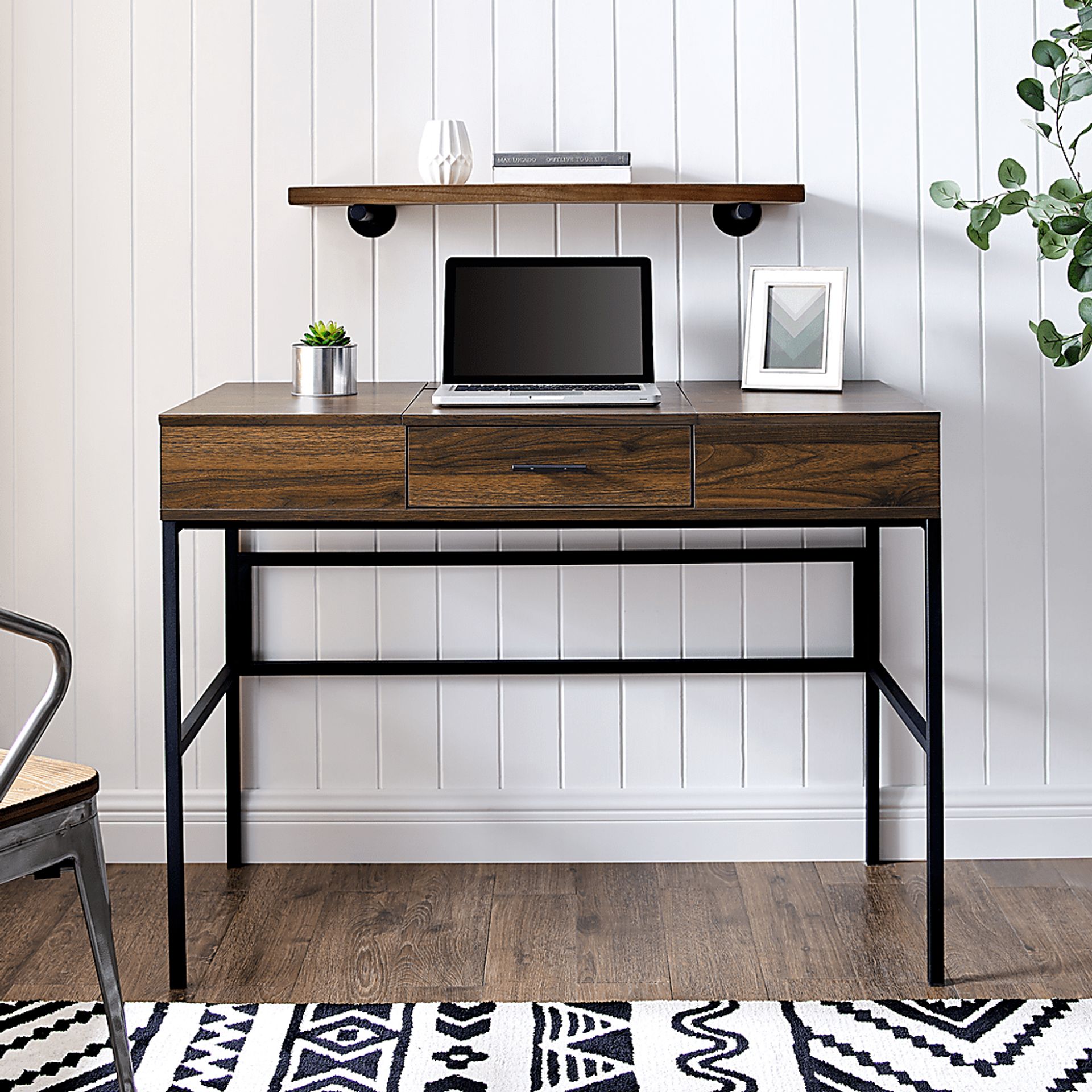 Annavoy Walnut Desk - Image 4