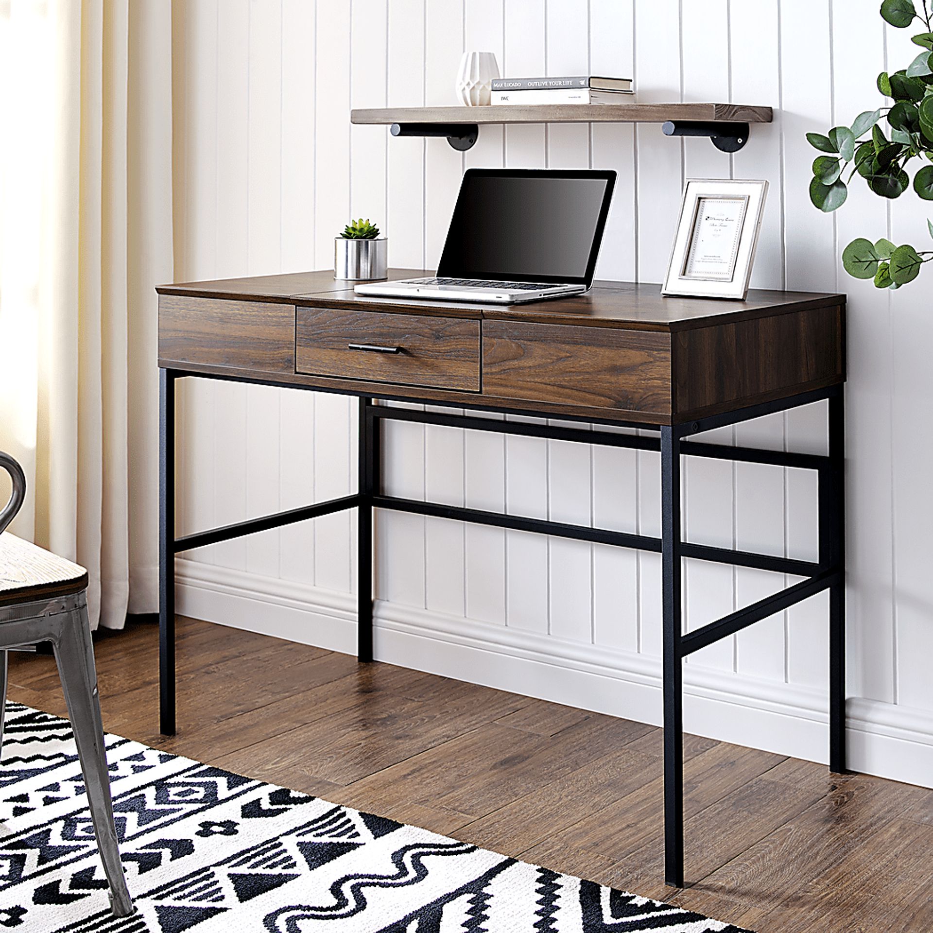 Annavoy Walnut Desk - Image 5