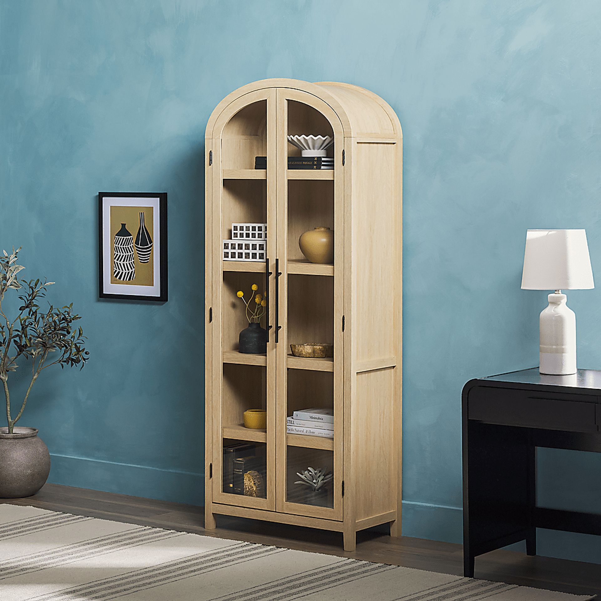 Annbick II Oak Bookcase - Image 2