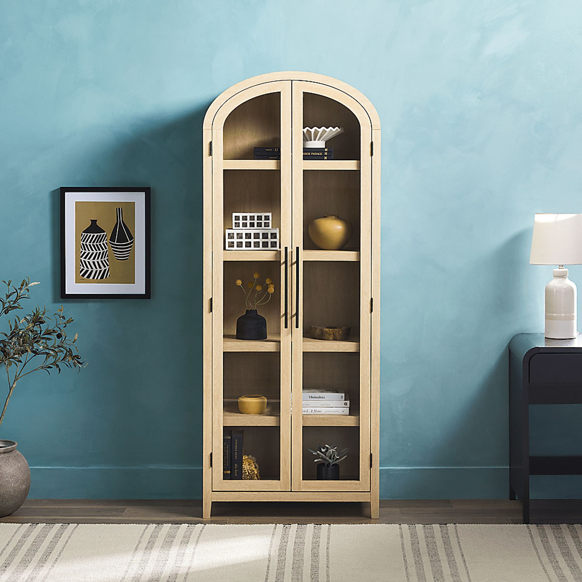 Annbick II Oak Bookcase - Image 3