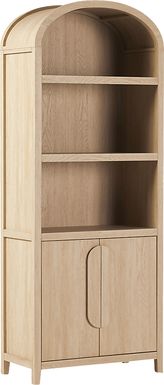 Annbick III Oak Bookcase