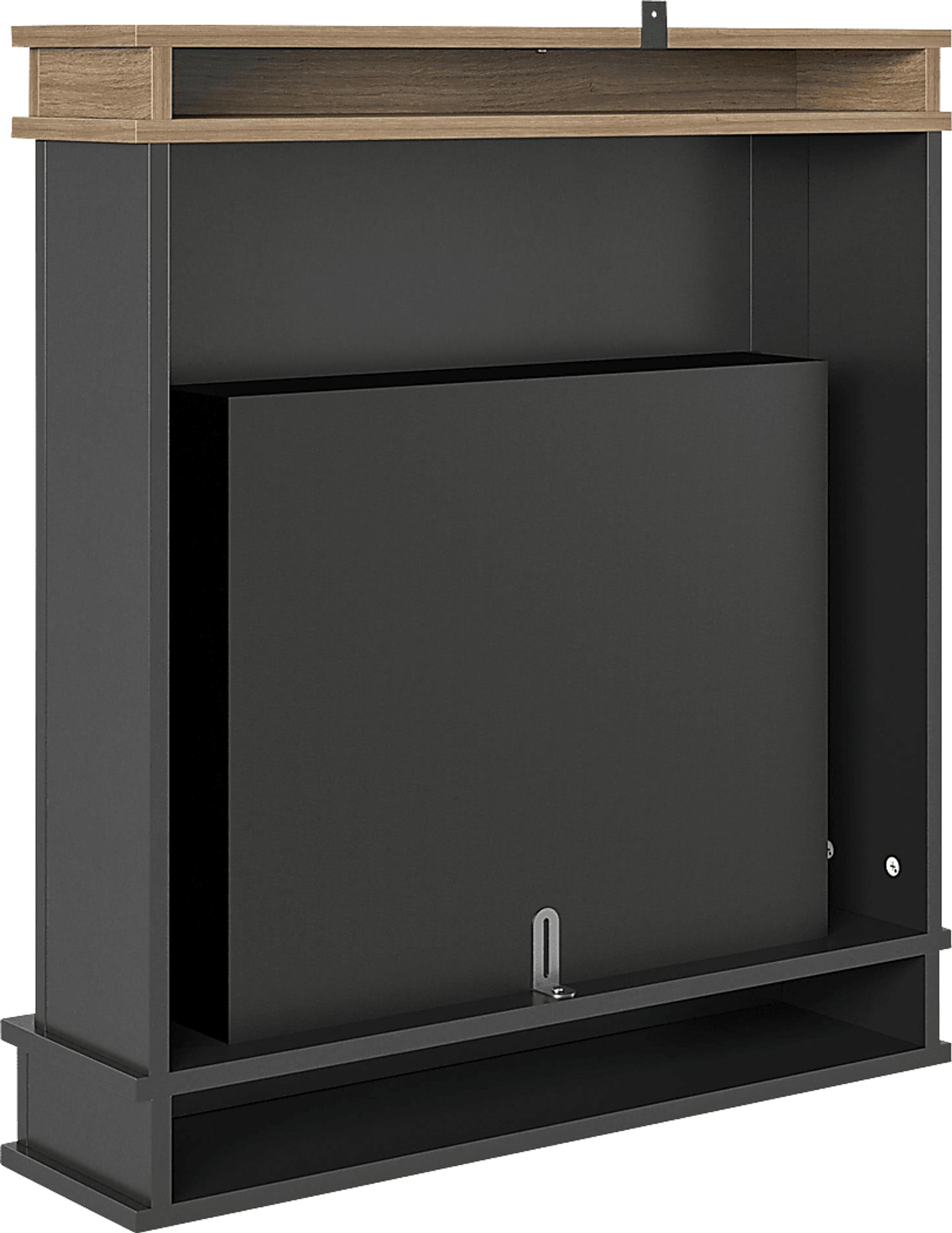 Annegret Black 29 in. Console with Electric Fireplace - Image 6