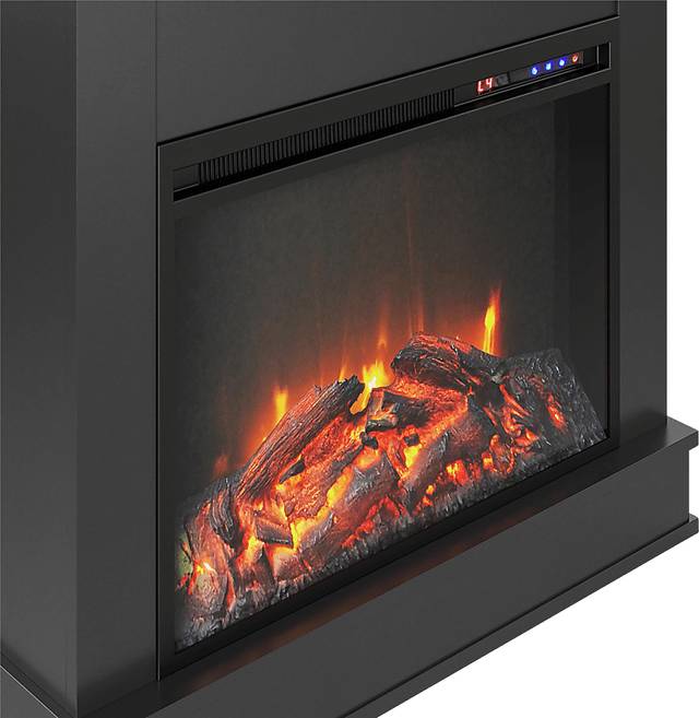 Annegret Black 29 in. Console with Electric Fireplace - Thumbnail - Image 7