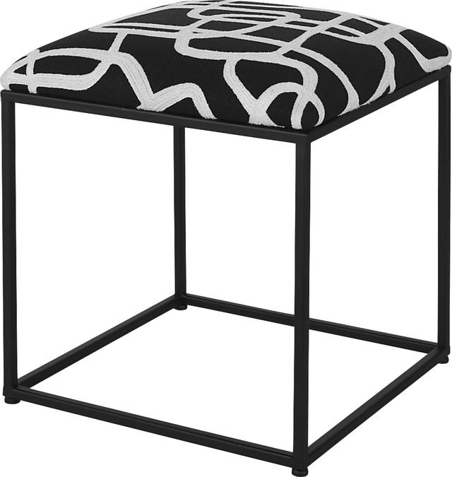 Annera Black Accent Bench - Thumbnail - Image 1