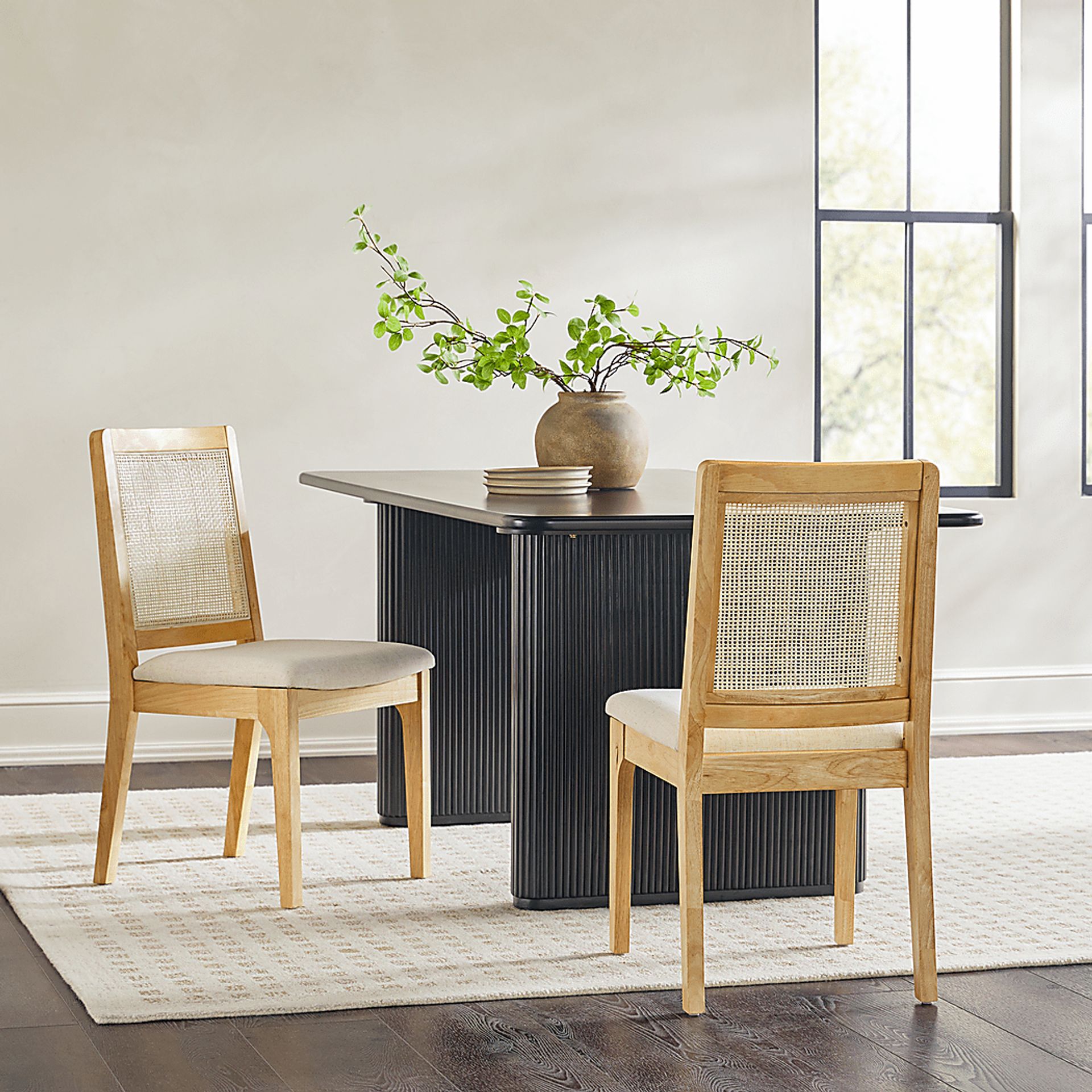 Annerly Beige Side Chair, Set of 2 - Image 2
