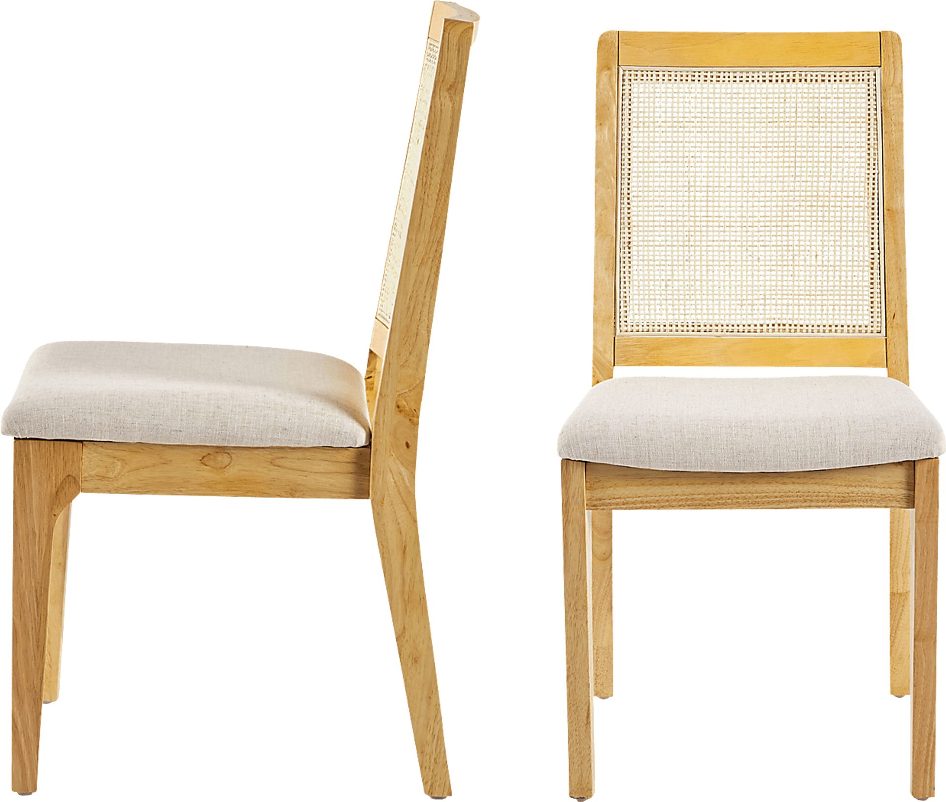 Annerly Beige Side Chair, Set of 2 - Image 6
