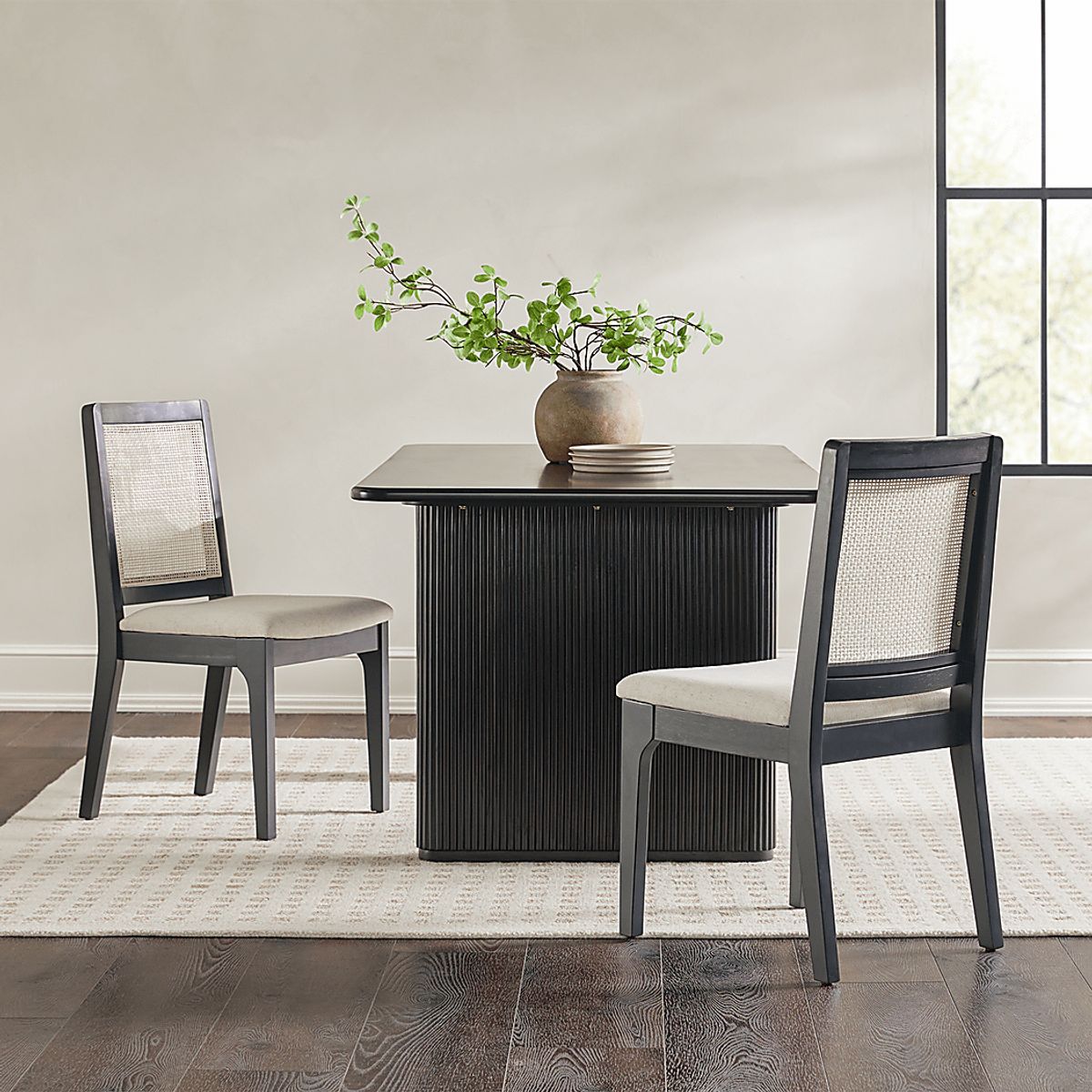 Annerly Black Side Chair, Set Of 2 | Rooms to Go