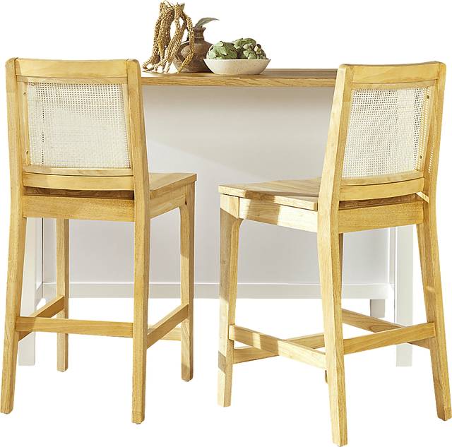 Annerly Natural Counter Height Stool, Set of 2 - Thumbnail - Image 6