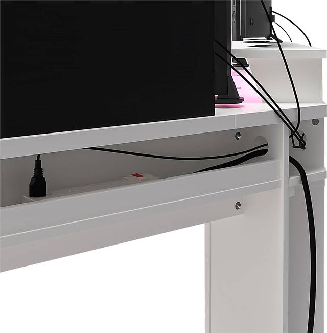 Anneslie White Desk - Thumbnail - Image 4