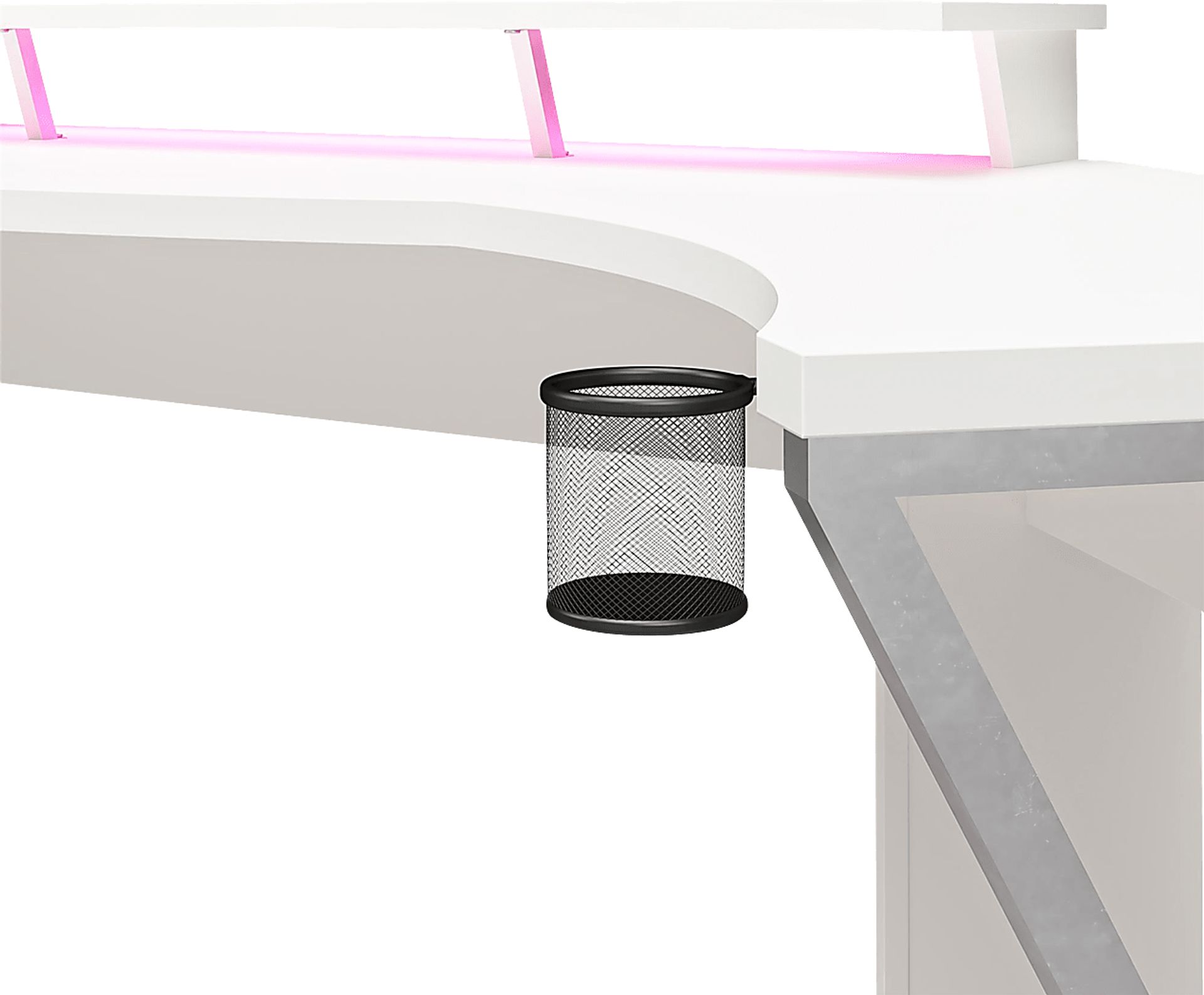 Anneslie White Desk - Image 8
