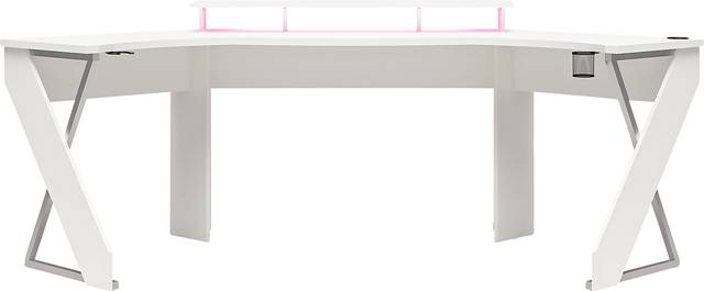 Anneslie White Desk - Thumbnail - Image 1