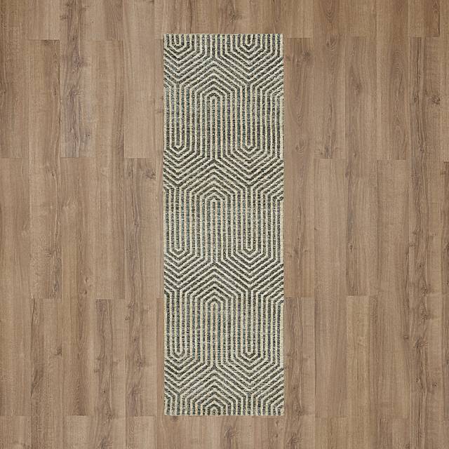 Annesway Beige 2'4 x 7'10 Runner Rug - Thumbnail - Image 2