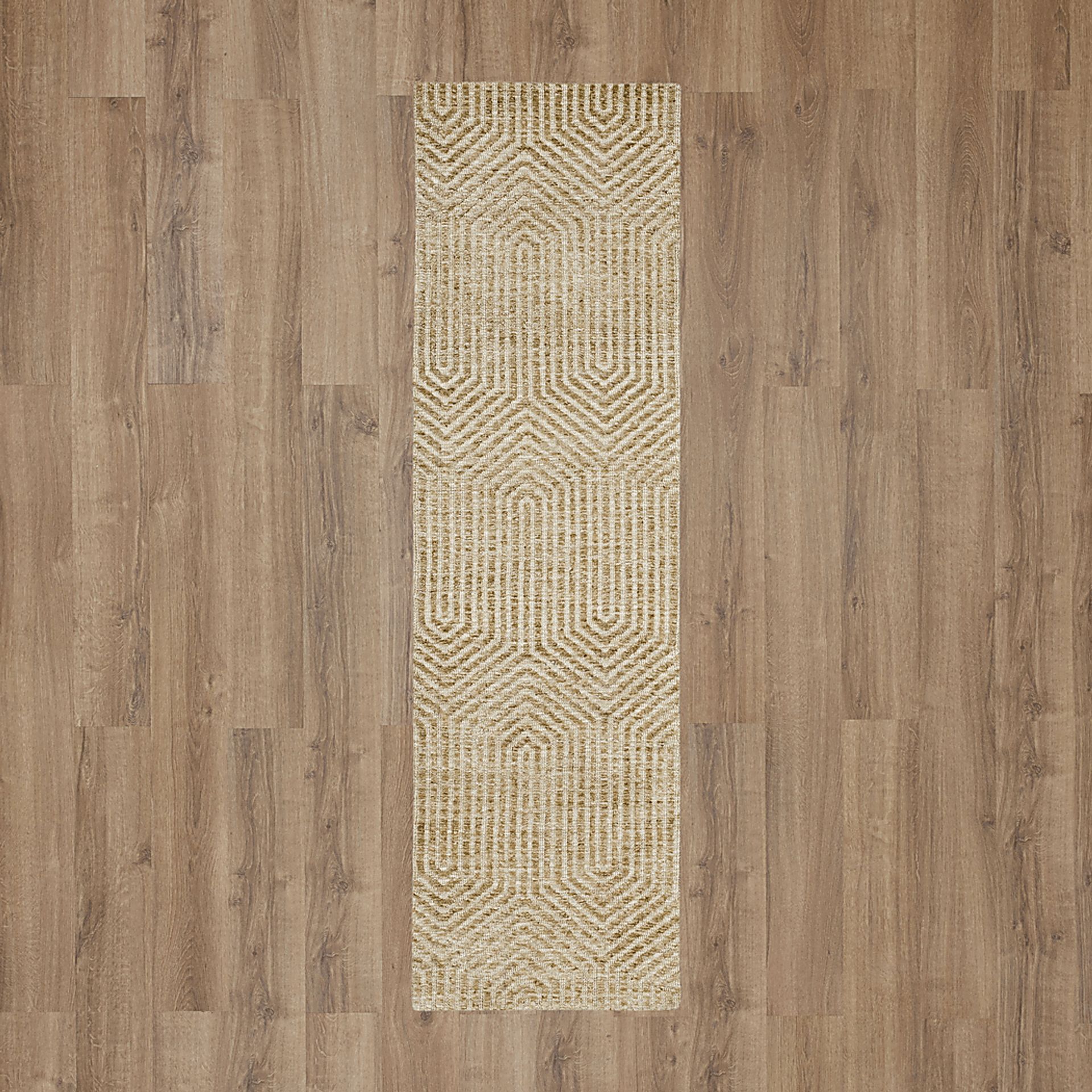 Annesway Khaki 2'4 x 7'10 Runner Rug - Image 2