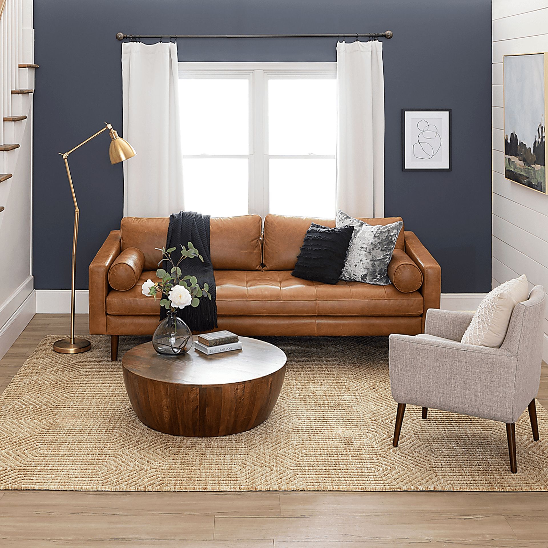 Annesway Khaki 5'3 x 7'10 Rug - Image 2