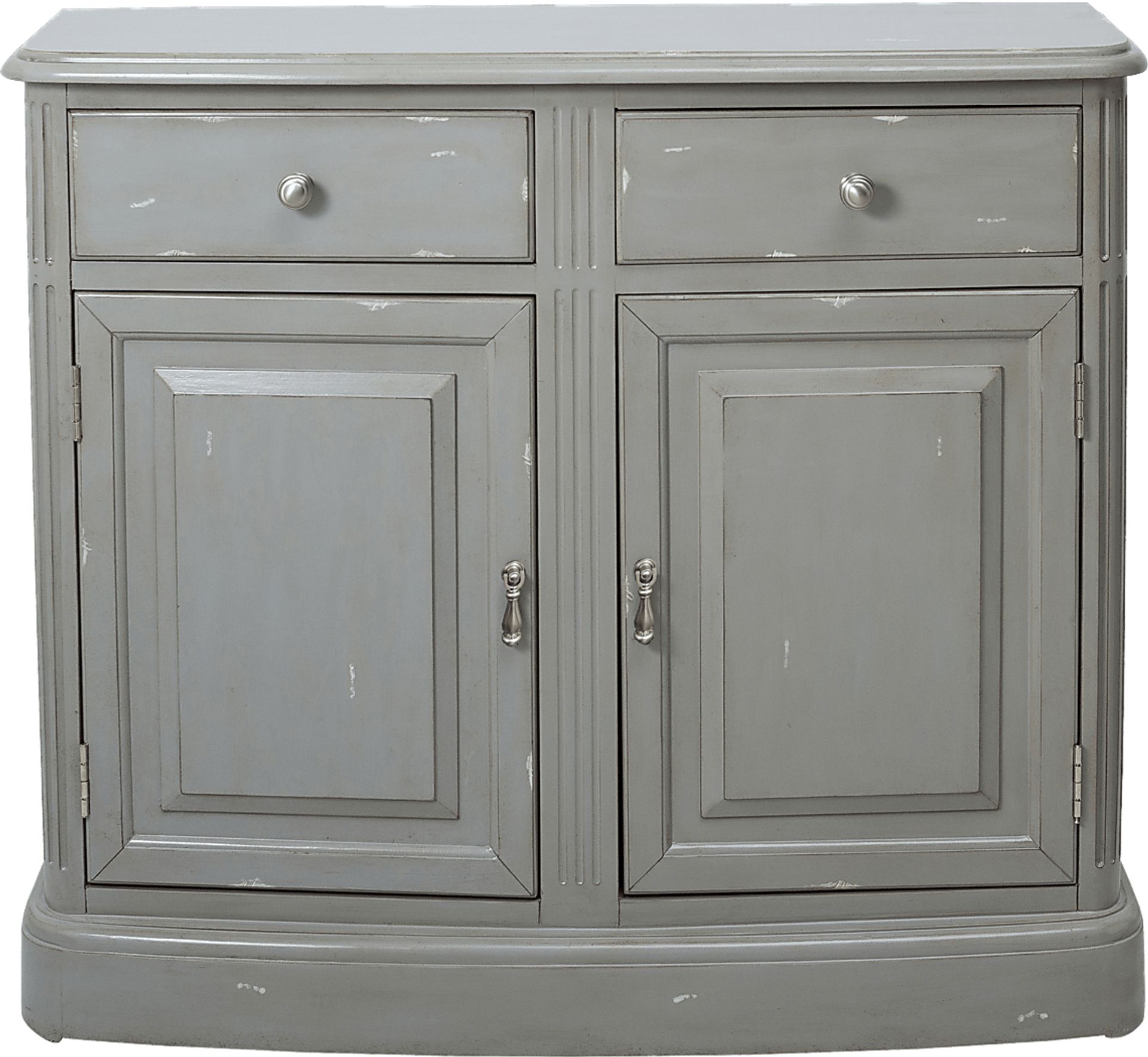 Annette Gray Accent Cabinet - Image 1