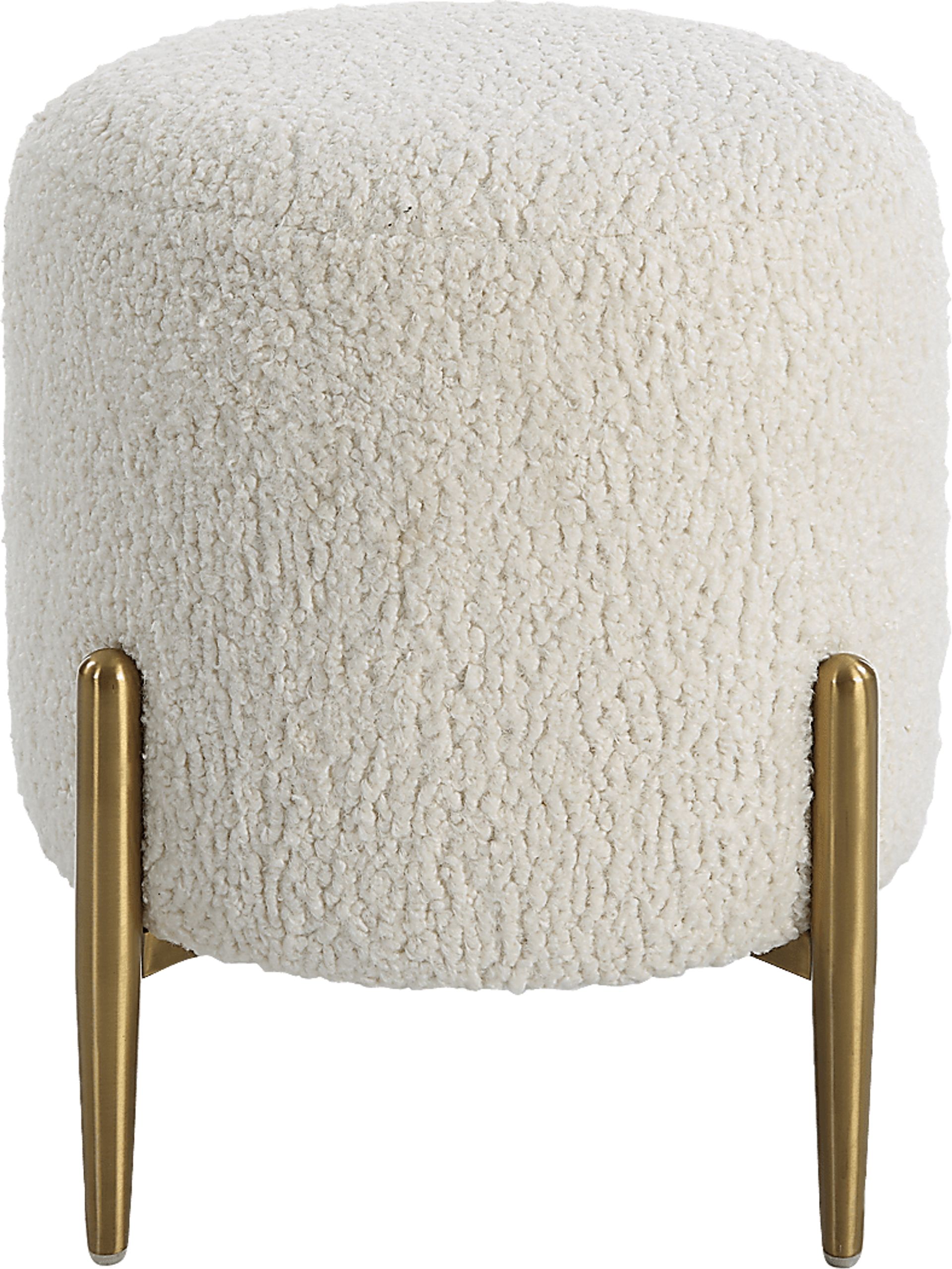 Annikka White Ottoman - Image 6