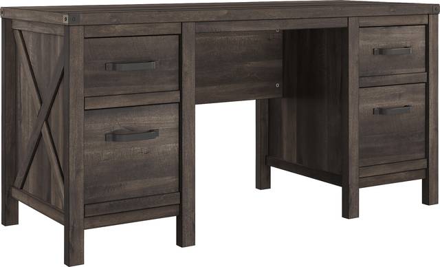 Annistown Brown Desk - Thumbnail - Image 1