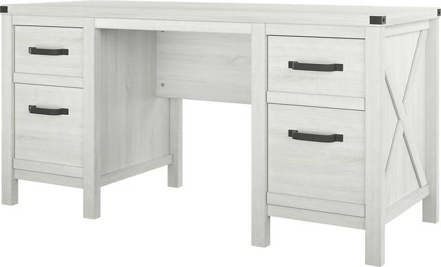 Annistown White Desk - Thumbnail - Image 3