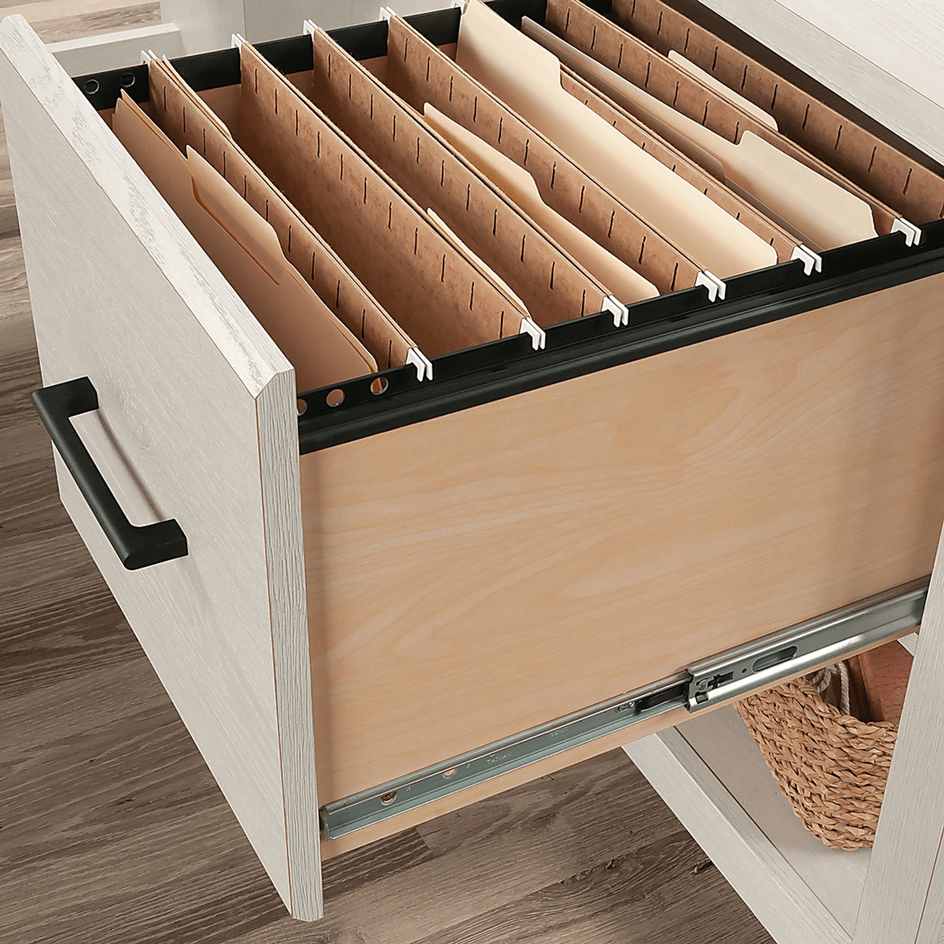Anogoc Gray Desk - Image 3
