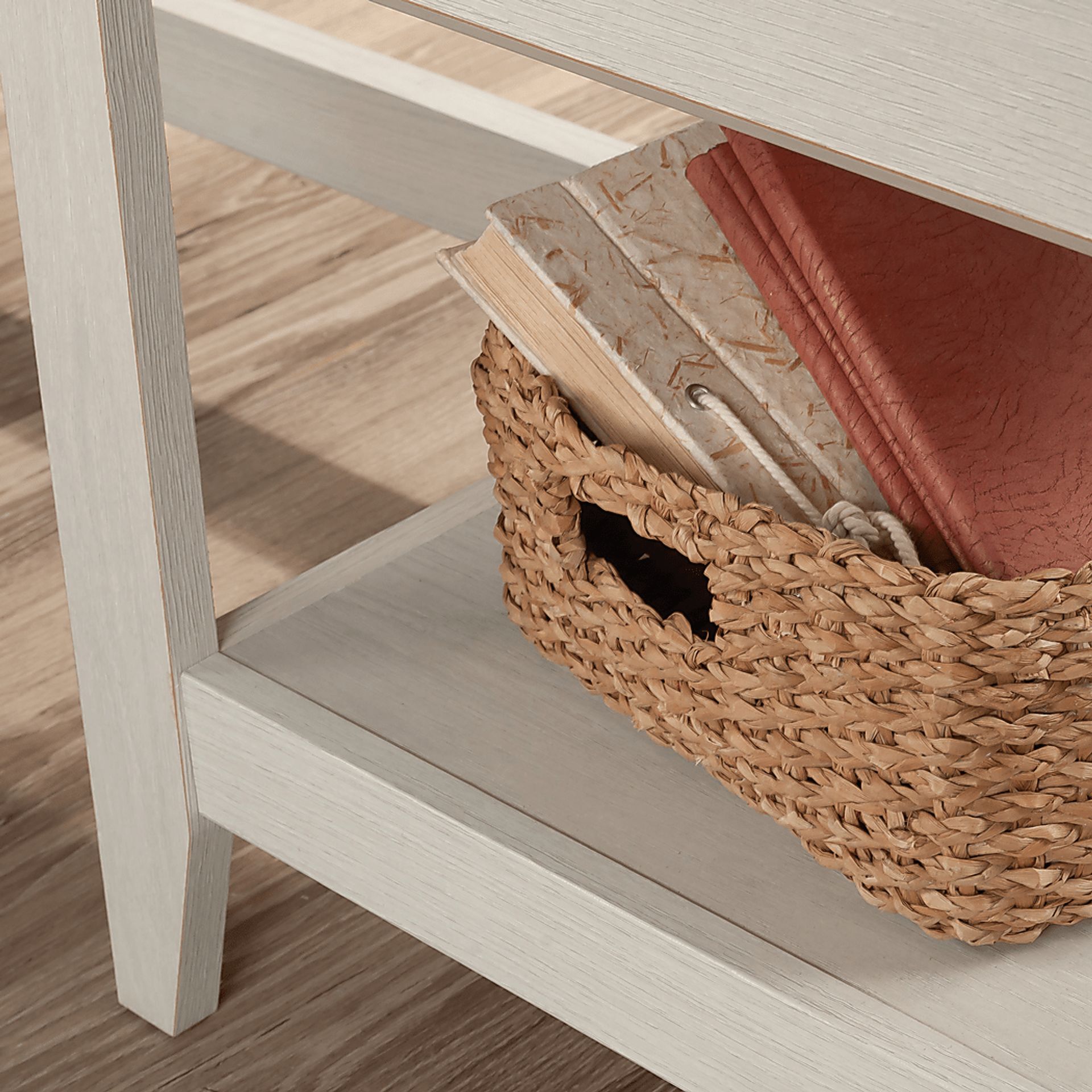 Anogoc Gray Desk - Image 4