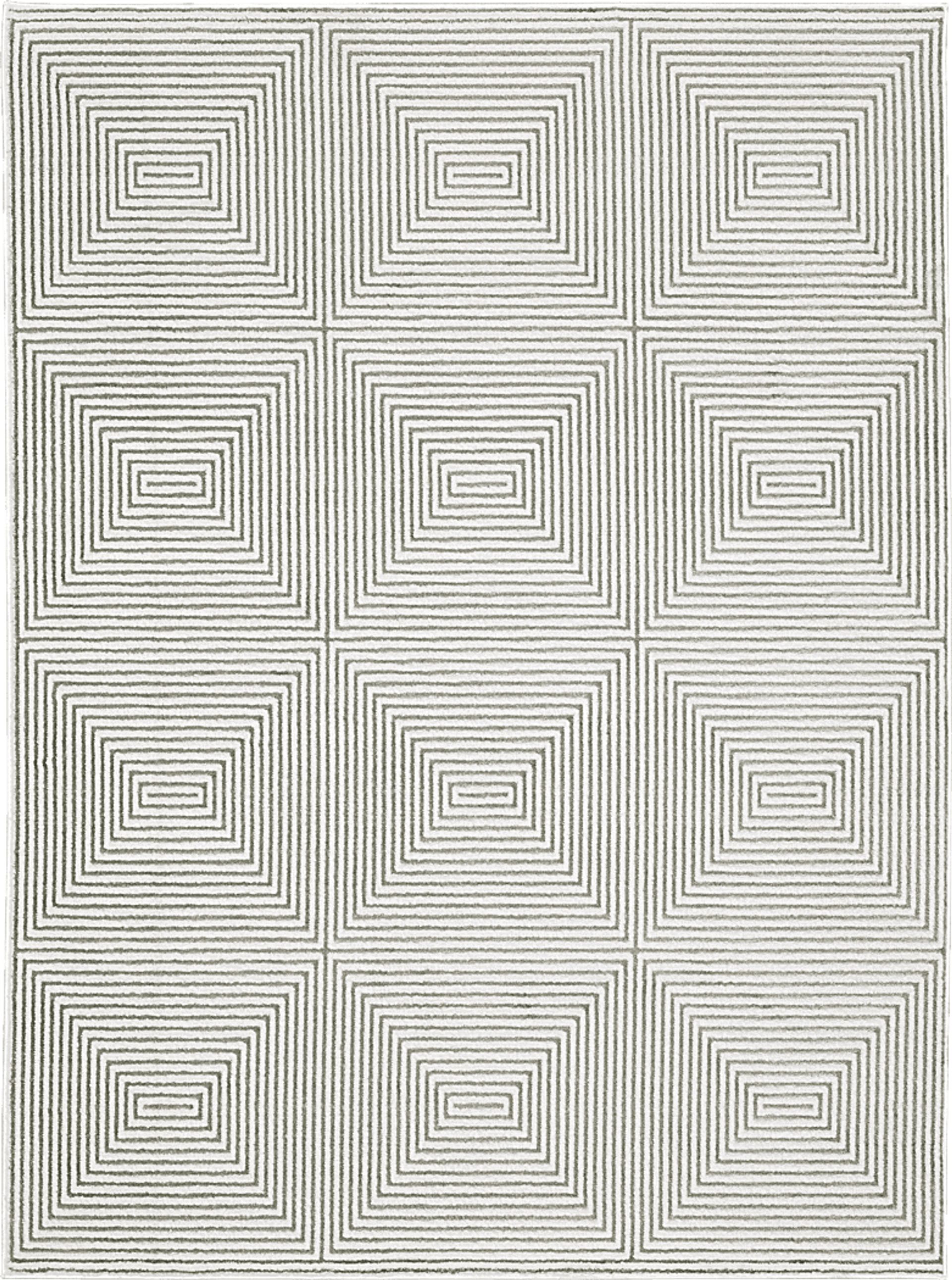 Anoke Gray 6'7 x 9'6 Rug - Image 1