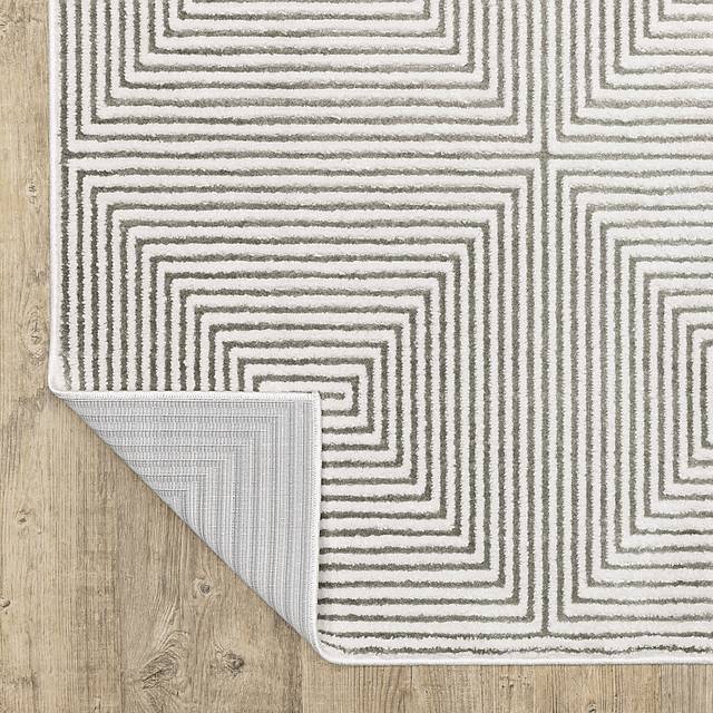 Anoke Gray 7'10 x 10'10 Rug - Thumbnail - Image 4