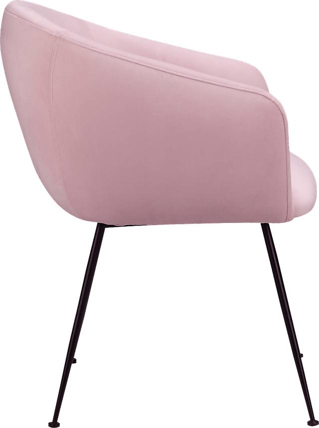 Anola Pink Dining Chair - Thumbnail - Image 2