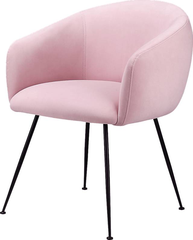 Anola Pink Dining Chair - Thumbnail - Image 4