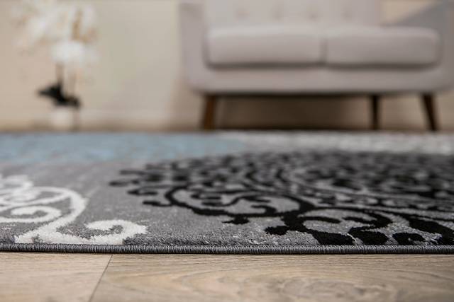 Anorlan Gray 5'3 x 7'3 Rug - Thumbnail - Image 7