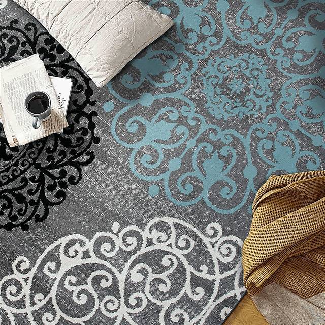 Anorlan Gray 5'3 x 7'3 Rug - Thumbnail - Image 8
