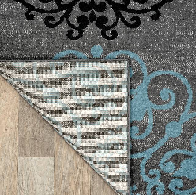 Anorlan Gray 5'3 x 7'3 Rug - Thumbnail - Image 10
