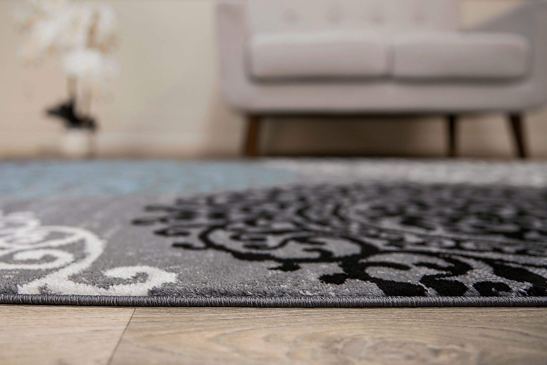 Anorlan Gray 7'10 x 10'2 Rug - Image 7