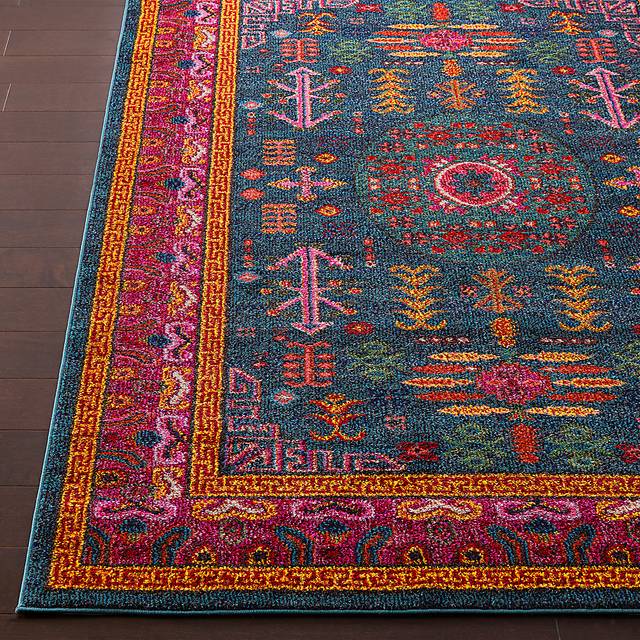 Anoura I Brick Red 7'10 x 10'2 Rug - Thumbnail - Image 4