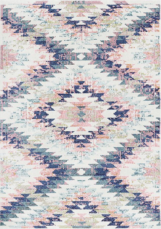 Anoura II Blue 5'3 x 7'3 Rug - Thumbnail - Image 1