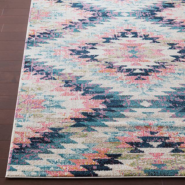 Anoura II Blue 6'7 x 9' Rug - Thumbnail - Image 7