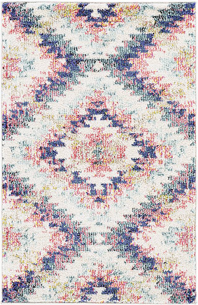 Anoura II Blue 6'7 x 9' Rug - Thumbnail - Image 1