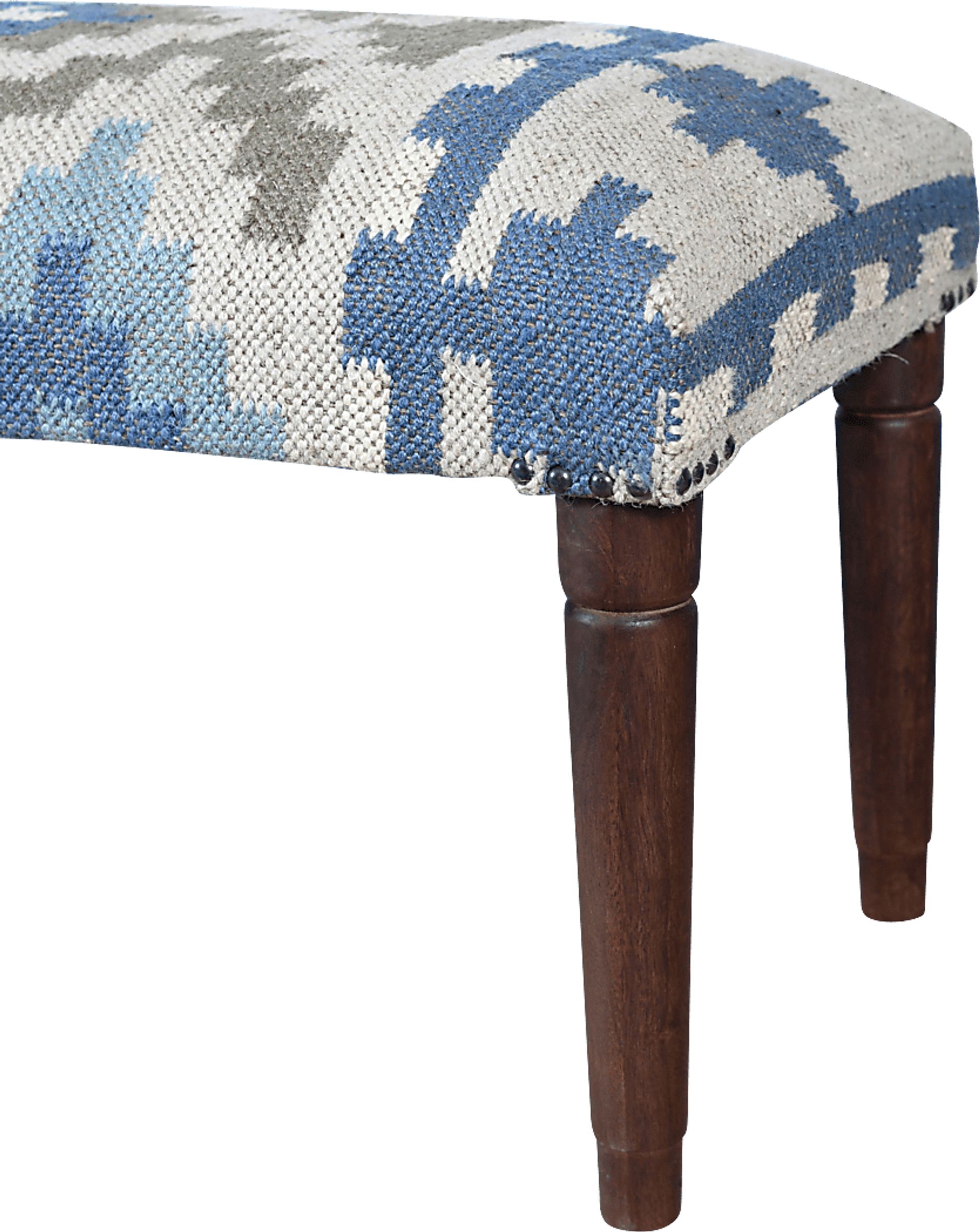 Ansea Blue Bench - Image 3