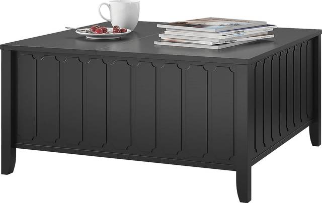 Anselma Black Lift-Top Cocktail Table - Thumbnail - Image 5