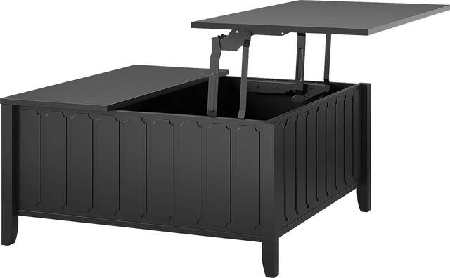 Anselma Black Lift-Top Cocktail Table - Thumbnail - Image 6