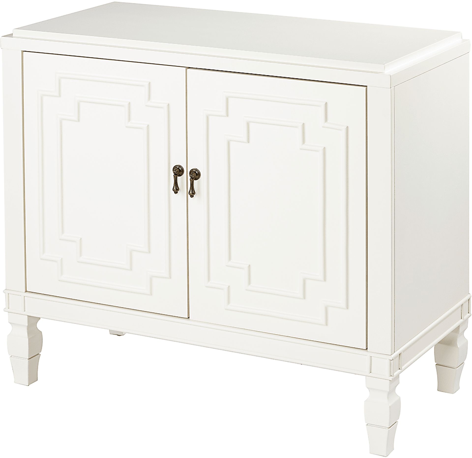 Anseman White Accent Cabinet - Image 4