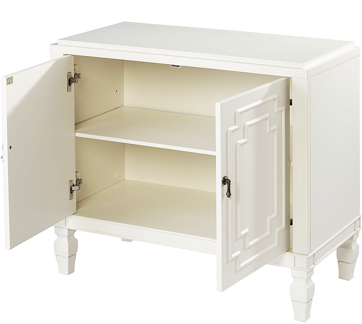 Anseman White Accent Cabinet - Thumbnail 5