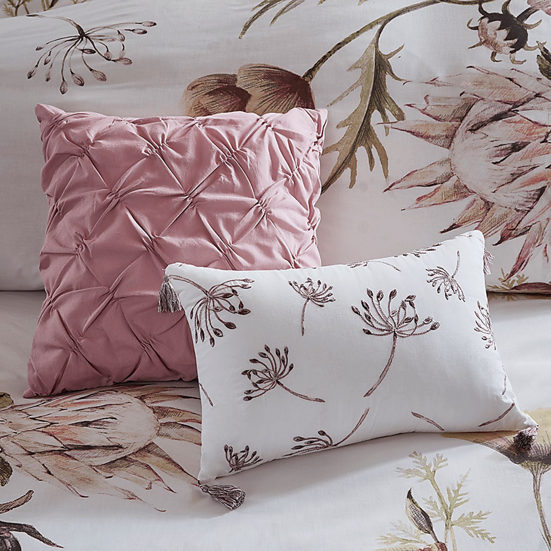 Anserman Blush 8 Pc California King Comforter Set - Image 5