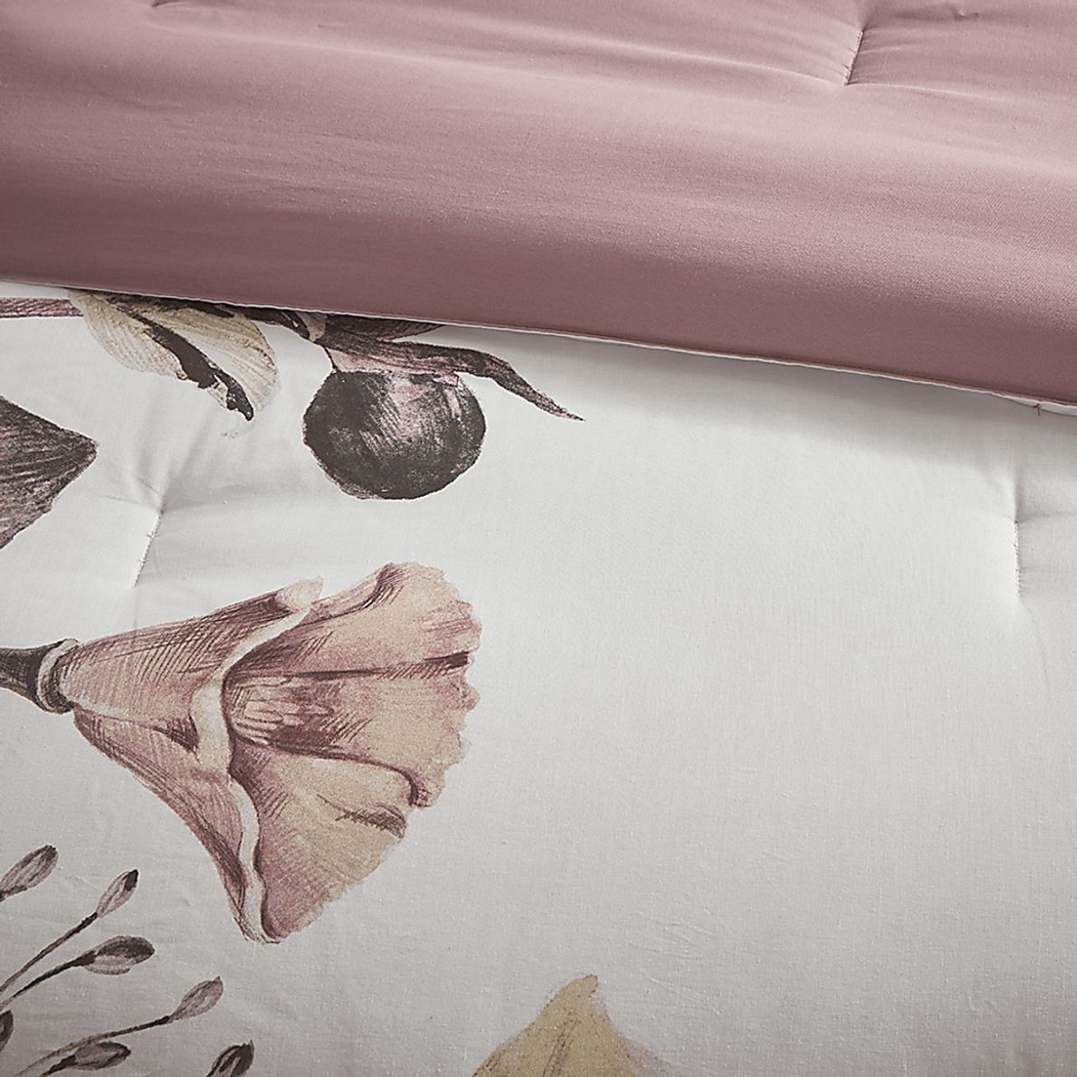 Anserman Blush 8 Pc Queen Comforter Set