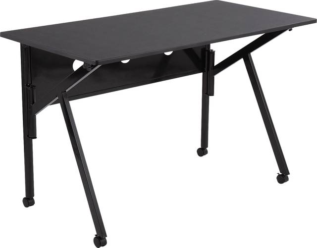 Ansley Hill Black Desk - Thumbnail - Image 1