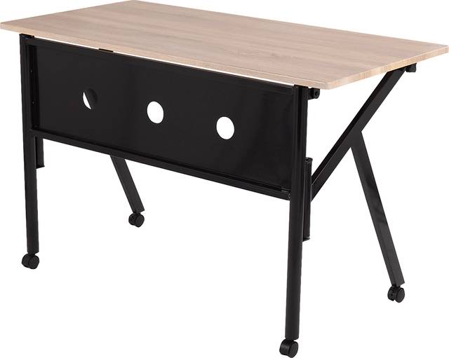 Ansley Hill Natural Black Desk - Thumbnail - Image 3