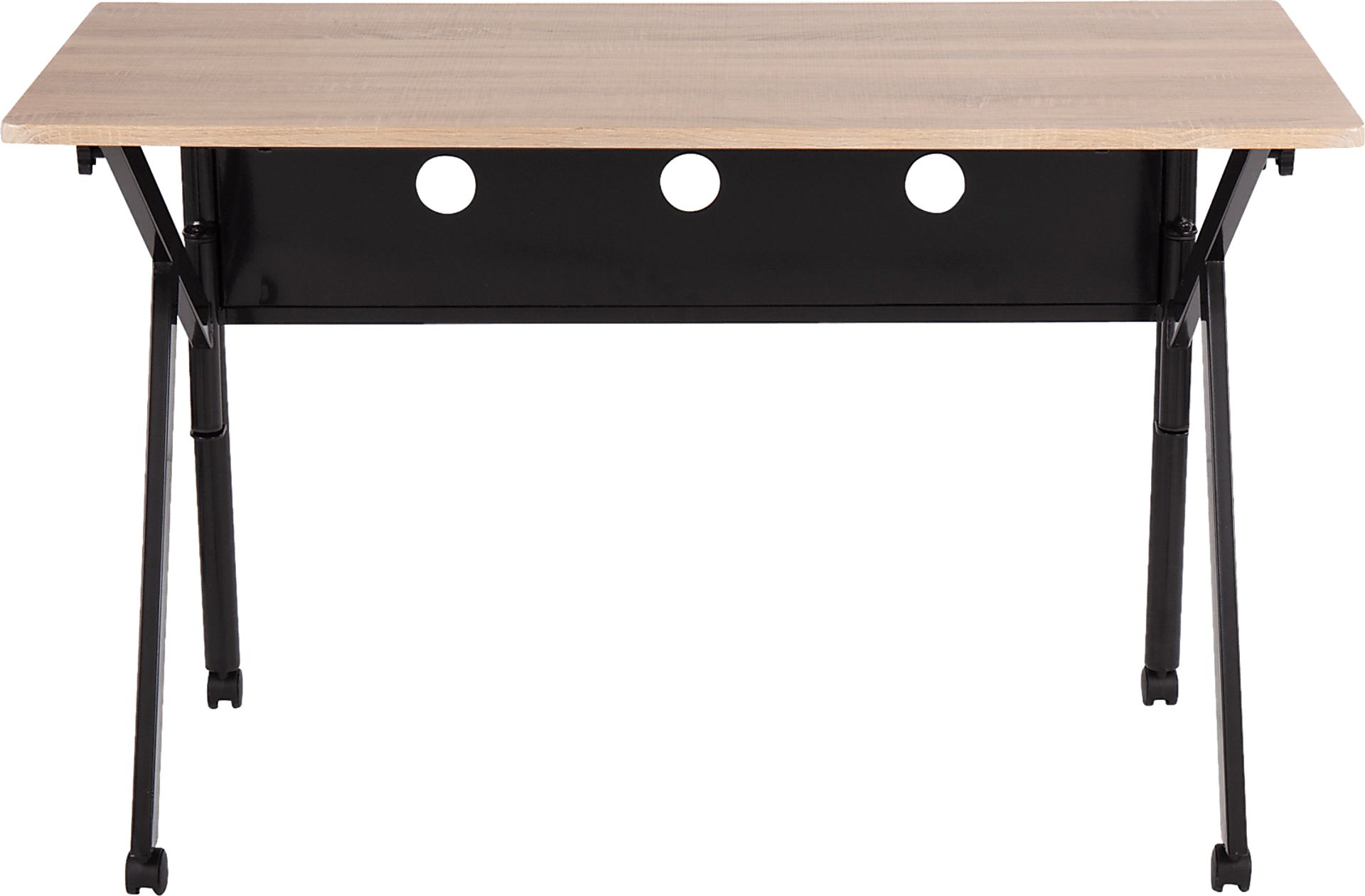 Ansley Hill Natural Black Desk - Image 5