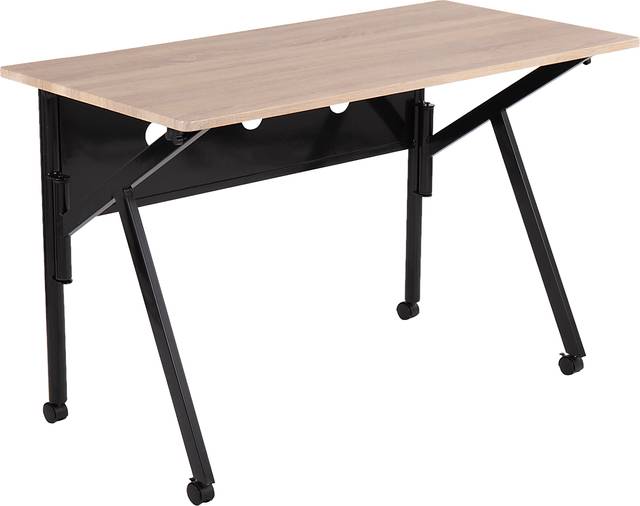 Ansley Hill Natural Black Desk - Thumbnail - Image 1